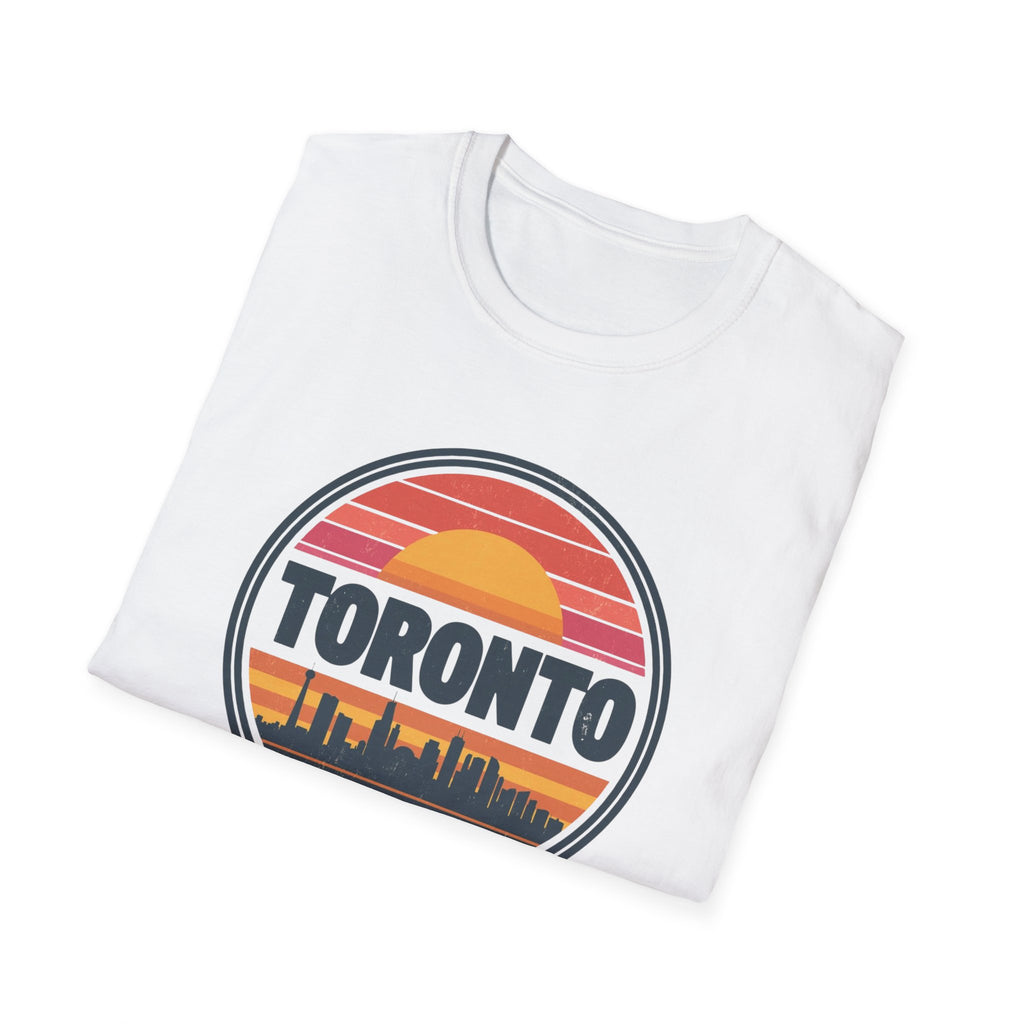 Toronto Sunset T-Shirt — Retro City Skyline Graphic Tee