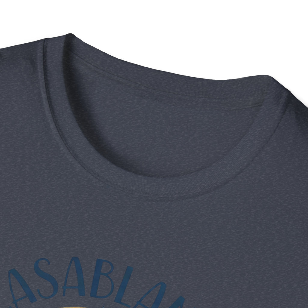 Casablanca Vintage Travel T-Shirt — Morocco World Cup 2026 Souvenir