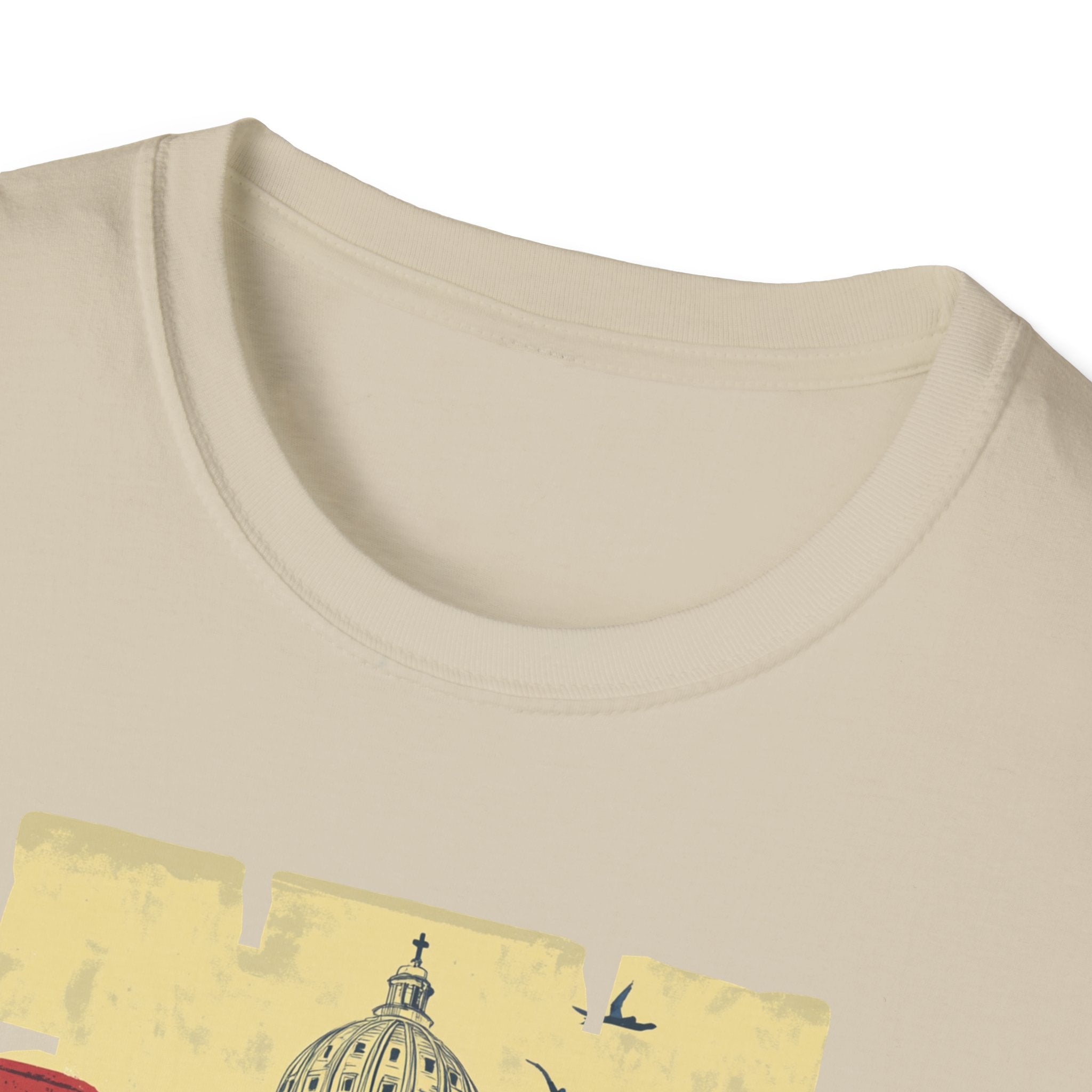 Rome Vintage Skyline T-Shirt | Italian Capitol Landmark Tee