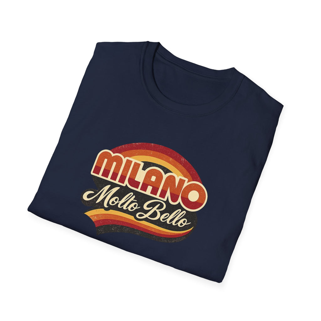 Milano Molto Bello Retro T-Shirt — Vintage Italian Graphic Tee
