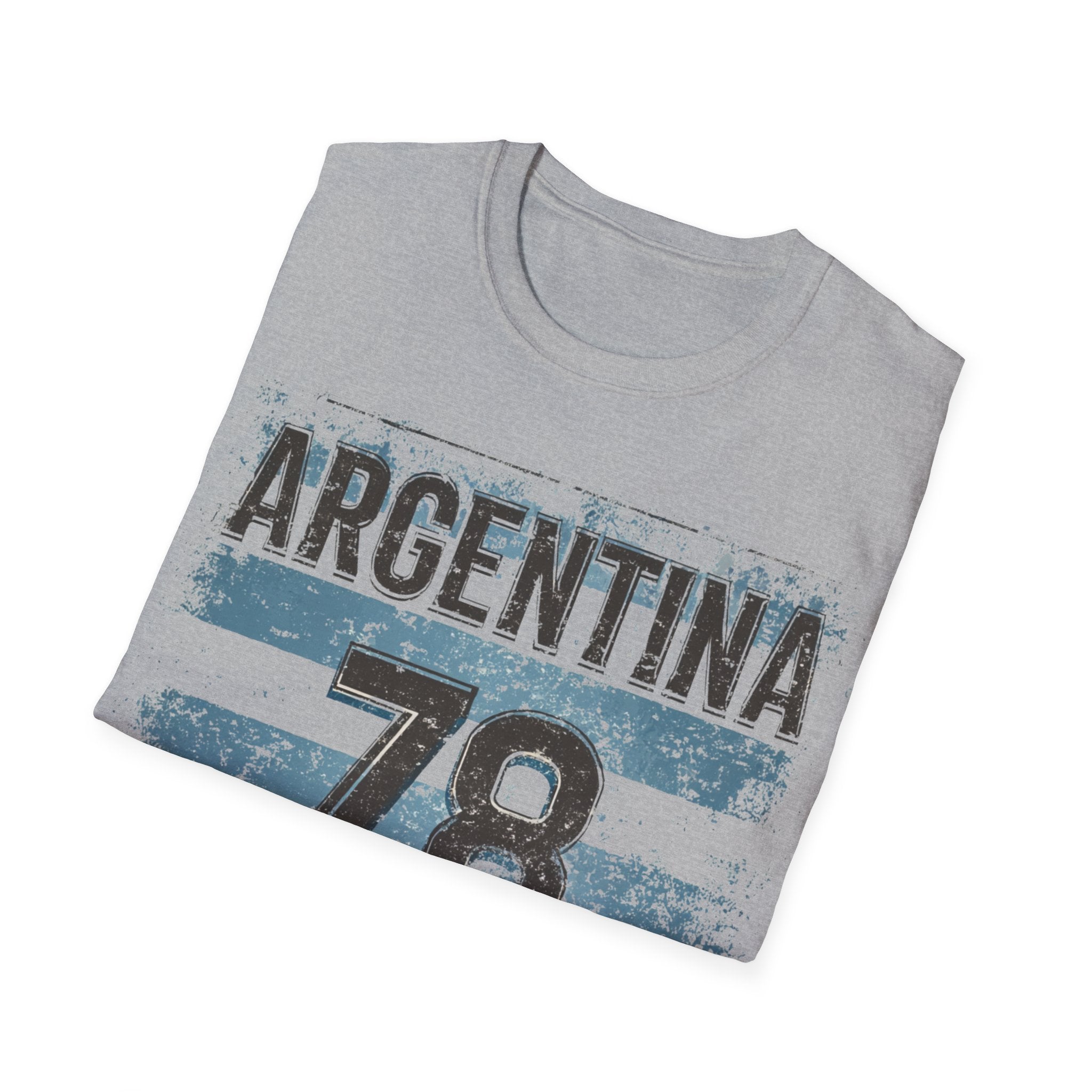 Argentina 78 T-Shirt | Vintage Stripes Soccer Jersey Style