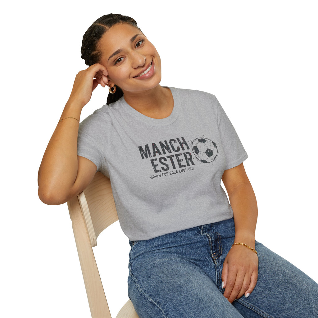Manchester Soccer T-Shirt – Vintage Football Graphic Tee