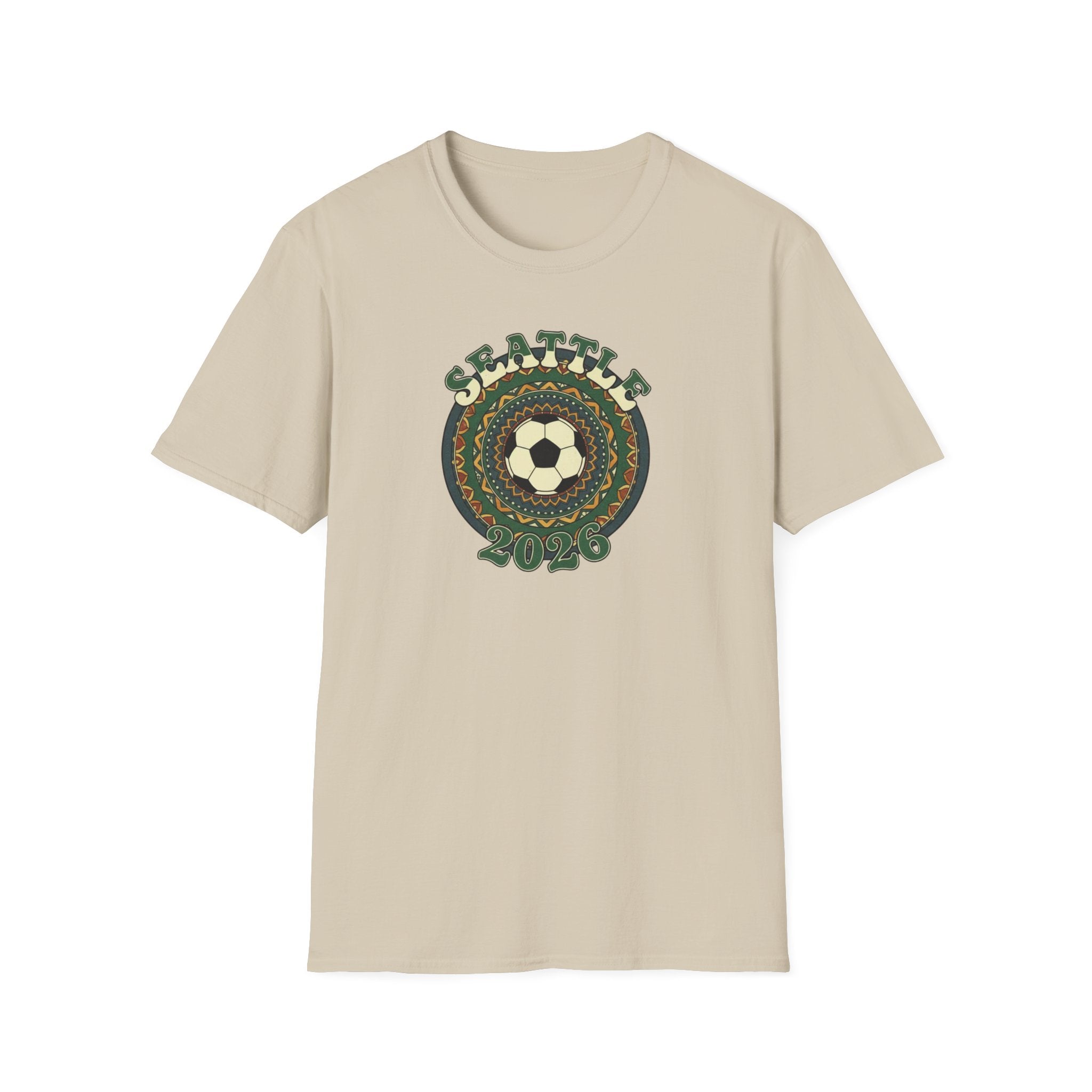 Seattle Soccer Mandala T-Shirt