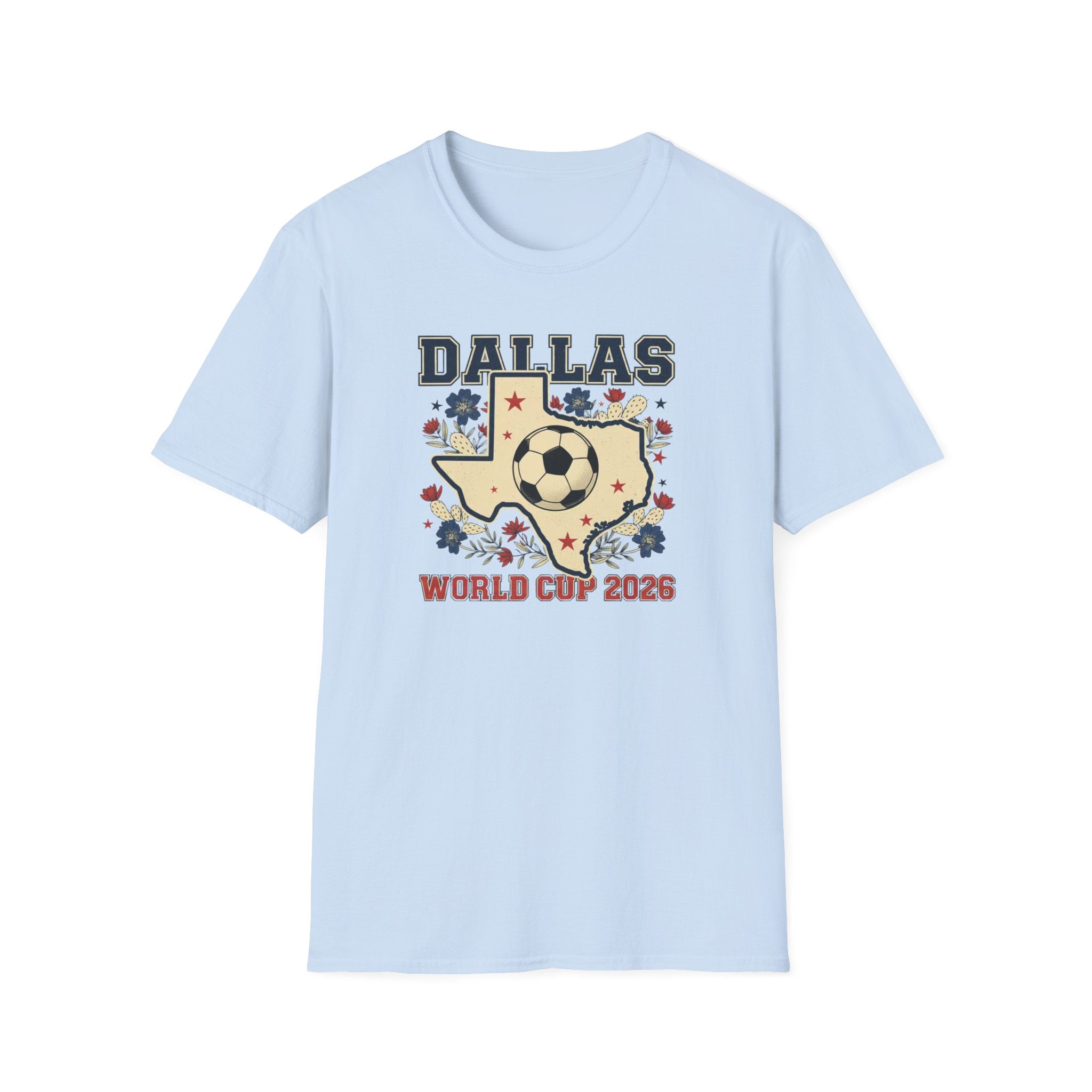 Dallas World Cup 2026 Soccer T-Shirt