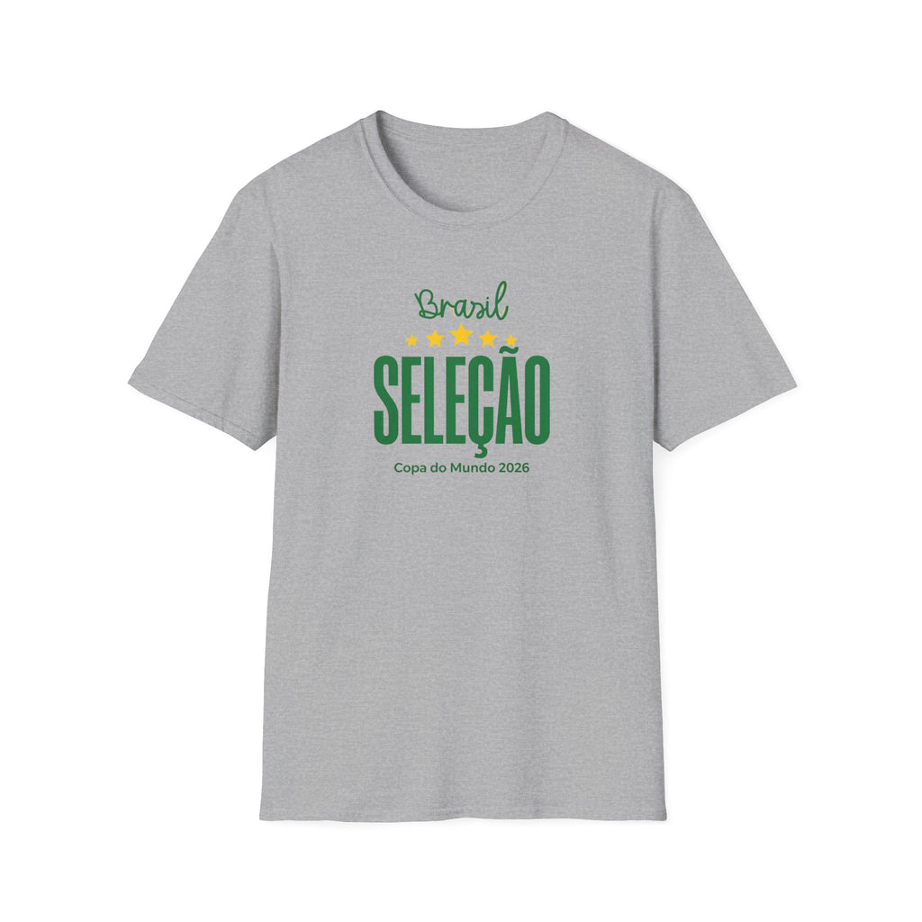 Selecao Brazil Soccer T-Shirt – Copa do Mundo 2022 Fan Tee