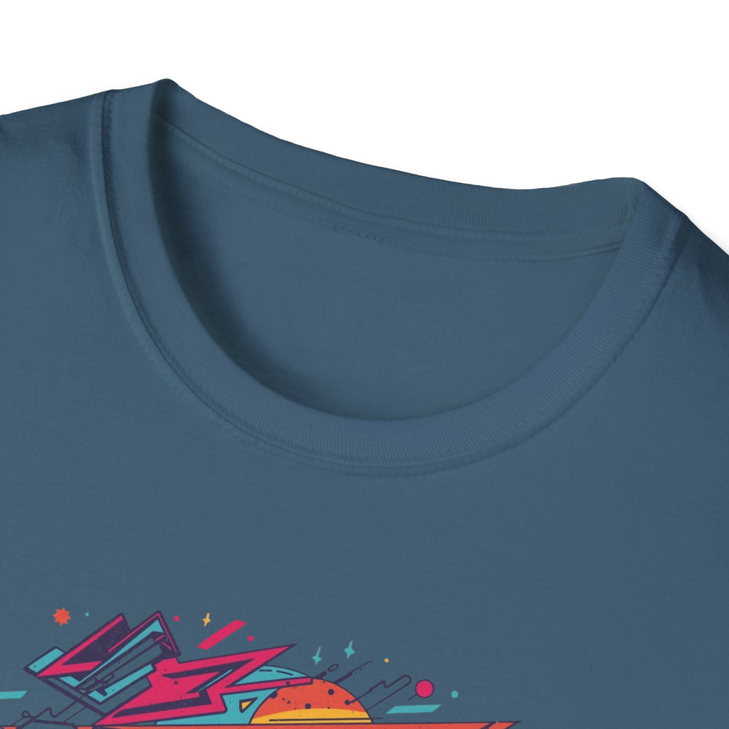 Chicago Retro Graphic T-Shirt | City Pride, Colorful Urban Badge