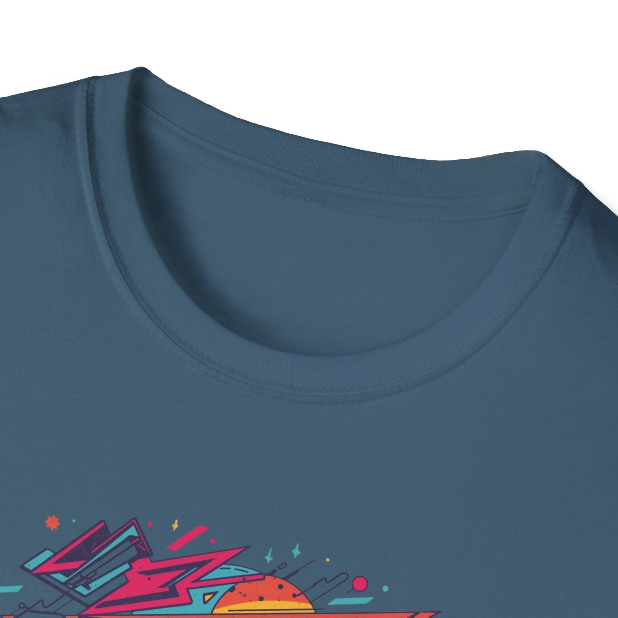 Chicago Retro Graphic T-Shirt | City Pride, Colorful Urban Badge