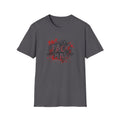 Pack Mas T-Shirt | Skull Mask Illustration, Horror Dripping Text