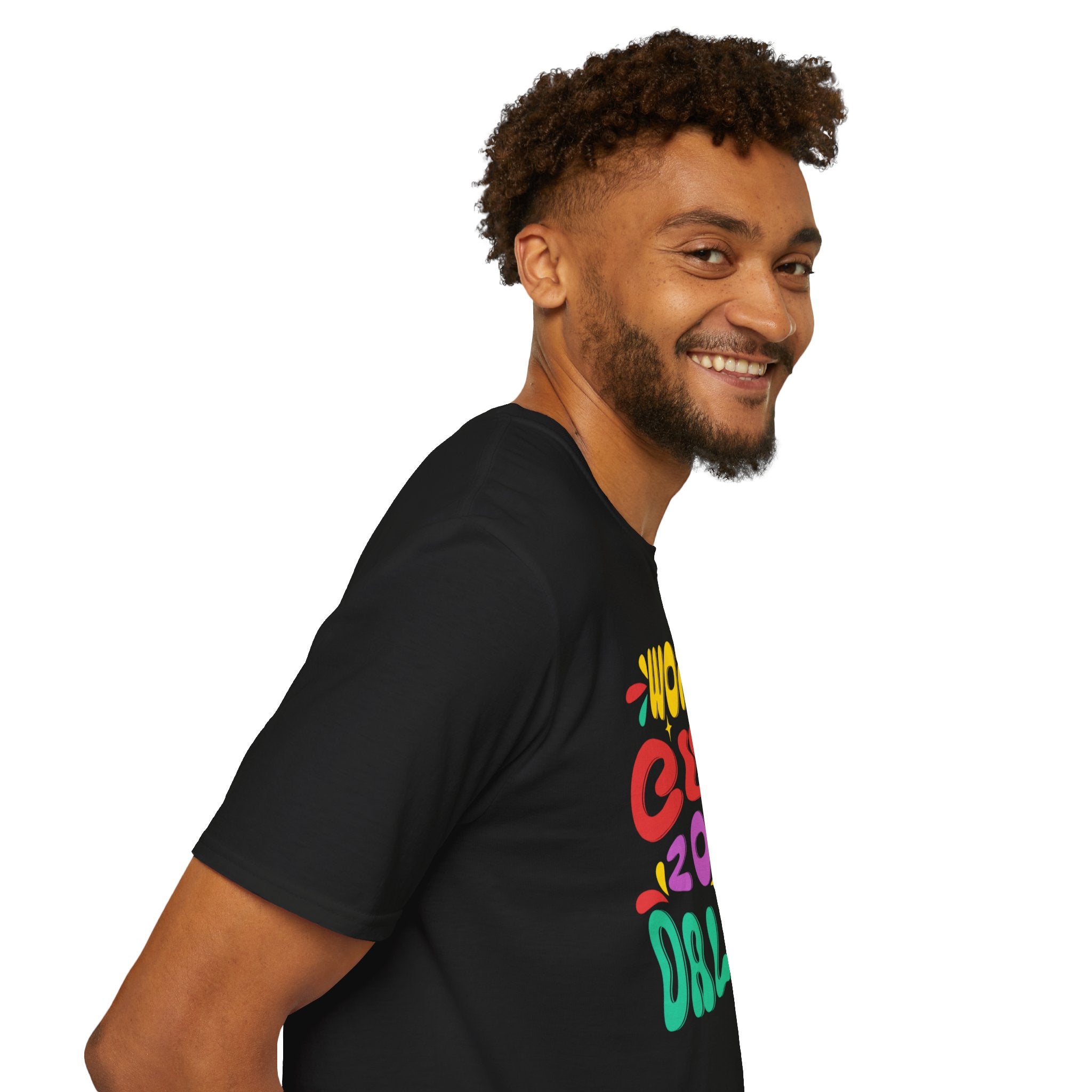 World Cup 2026 Dallas T-Shirt — Colorful Retro Soccer Fan Tee