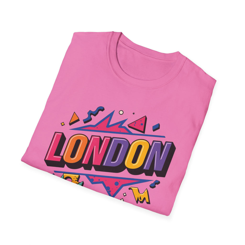 London Pop Art T-Shirt — Colorful Retro City Graphic Tee