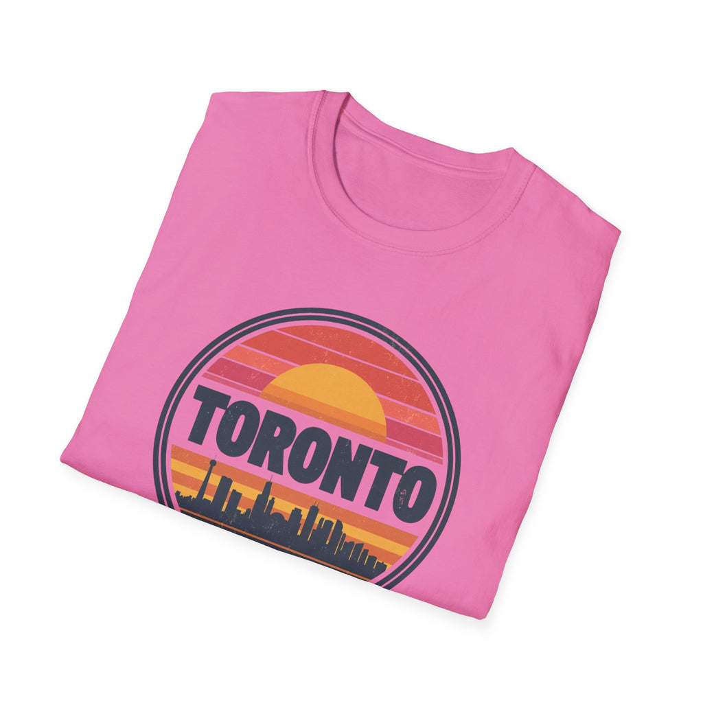 Toronto Sunset T-Shirt — Retro City Skyline Graphic Tee