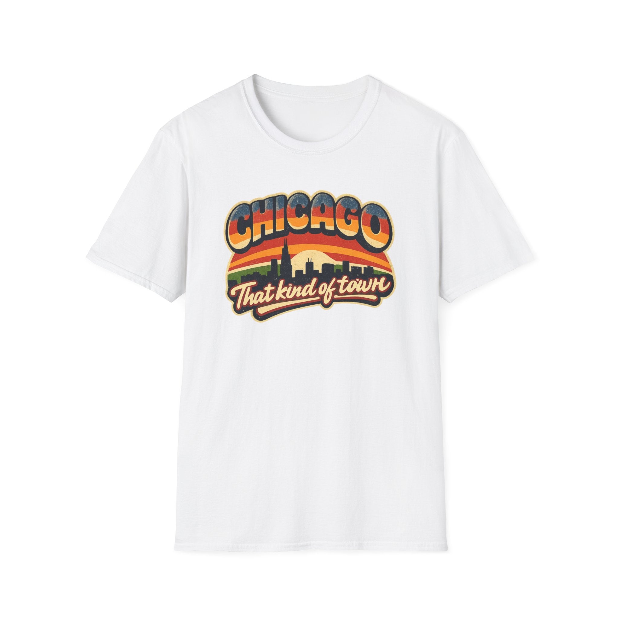 Chicago Retro Skyline T-Shirt — "That Kind of Town" Vintage City Tee