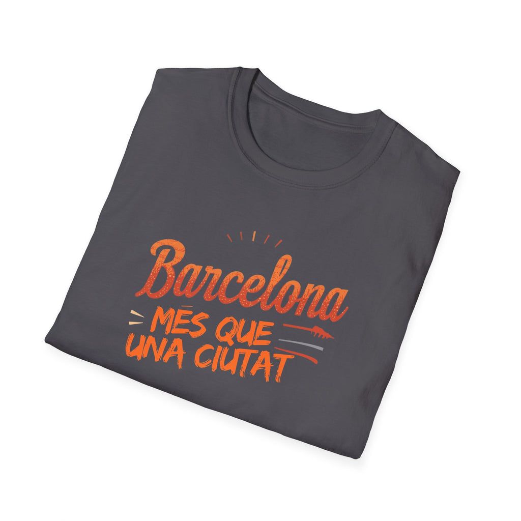 Barcelona Mes Que Una Ciutat T-Shirt | Catalonia Spanish City Tee