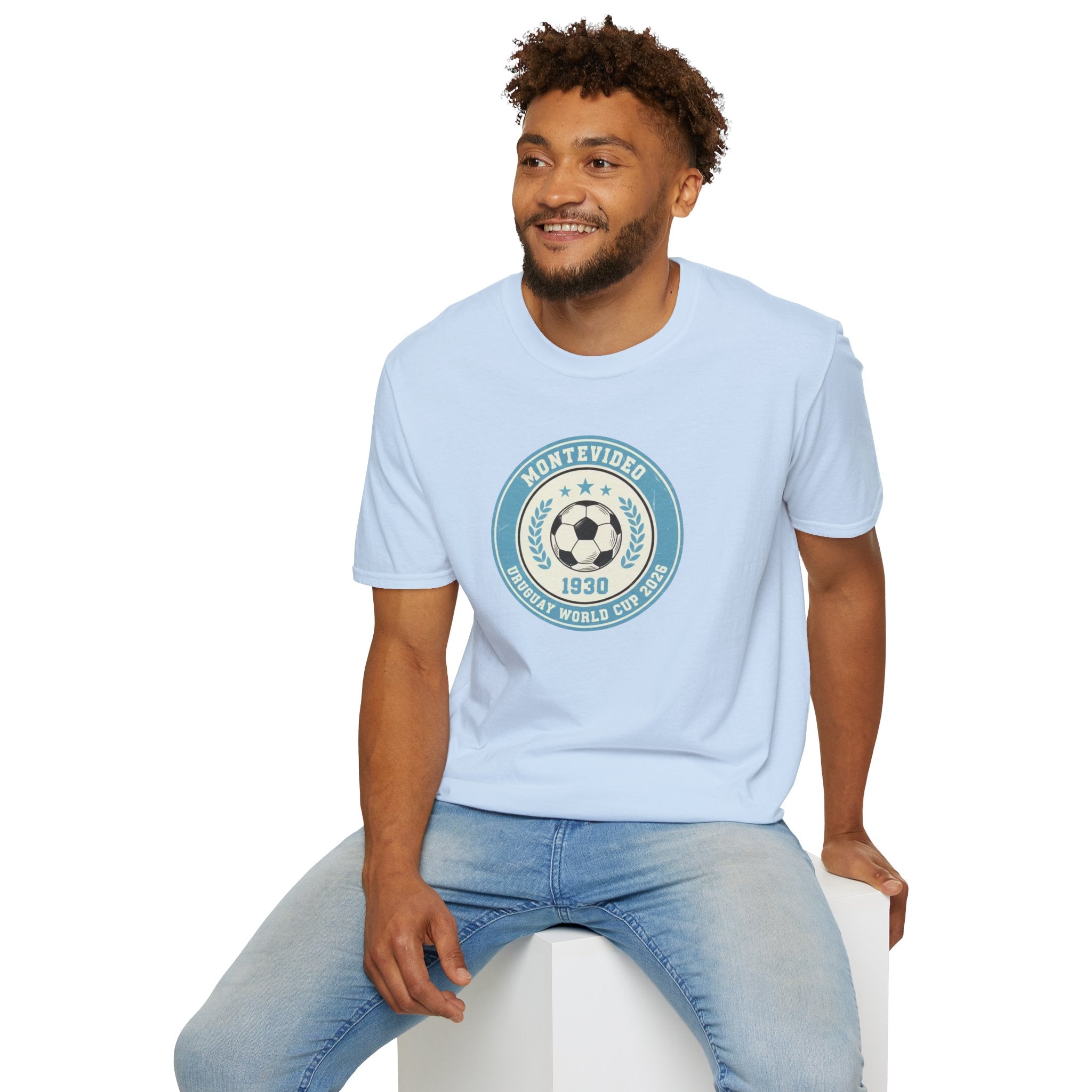 Montevideo 1930 Soccer Crest T-Shirt