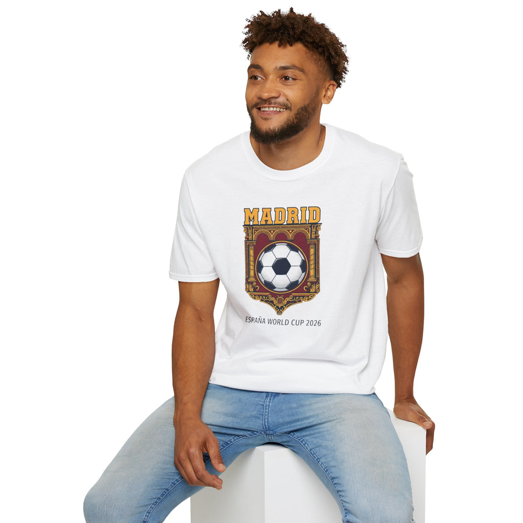 Madrid World Cup Soccer T-Shirt — España World Cup 2026 Graphic Tee