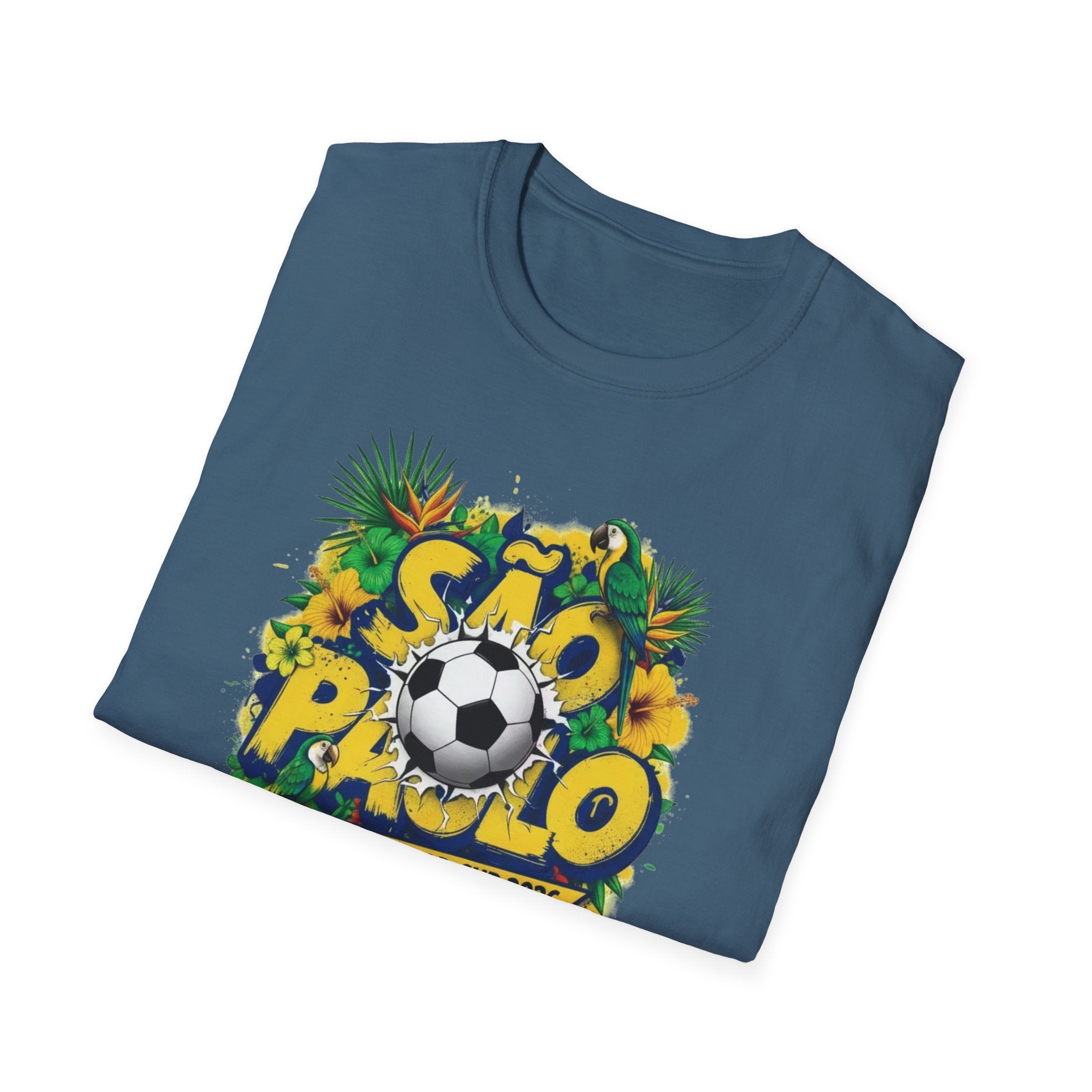 São Paulo Soccer T-Shirt – Brazil World Cup 2026 Football Tee