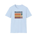 Madrid Retro Stripes T-Shirt | Vintage City Graphic