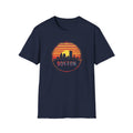 Boston Sunset T-Shirt — Vintage Skyline Retro Tee