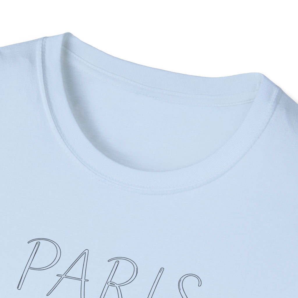 Paris Est. 259 BC T-Shirt – 'Dream in Every Direction' Minimalist Travel Tee