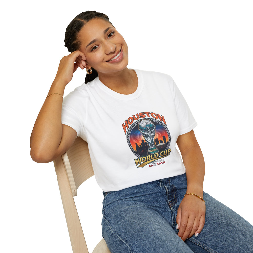 Houston World Cup 2026 T-Shirt — Vintage Soccer Buffalo Design