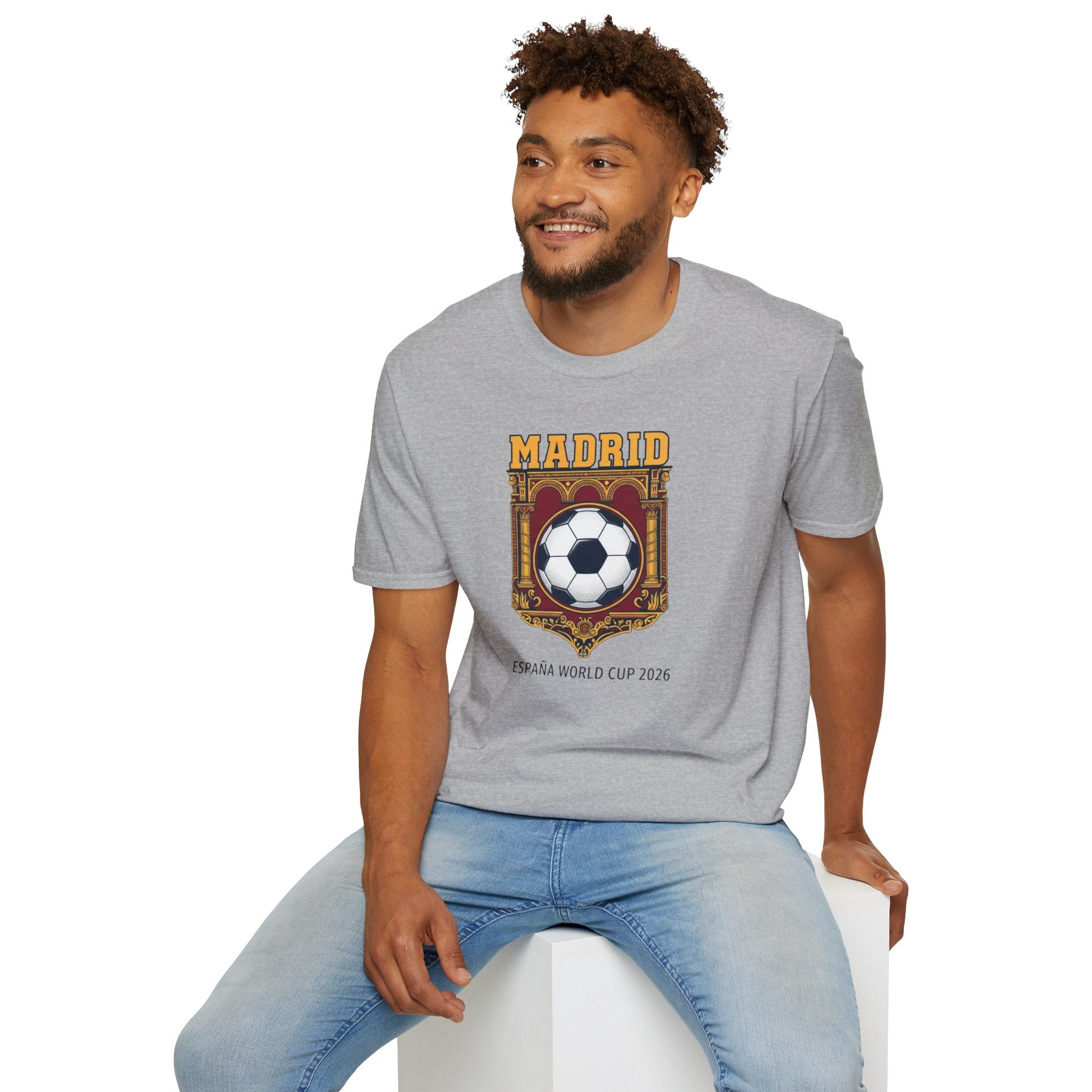 Madrid World Cup Soccer T-Shirt — España World Cup 2026 Graphic Tee