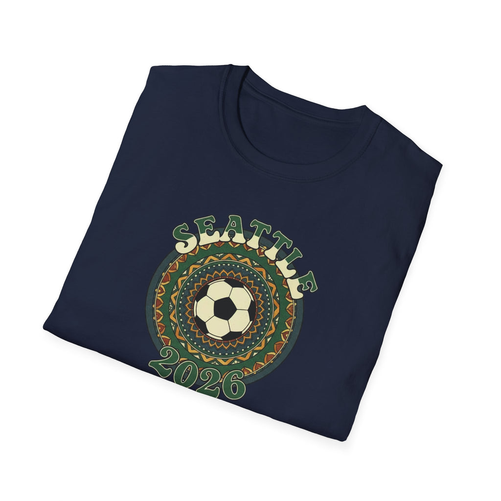 Seattle Soccer Mandala T-Shirt