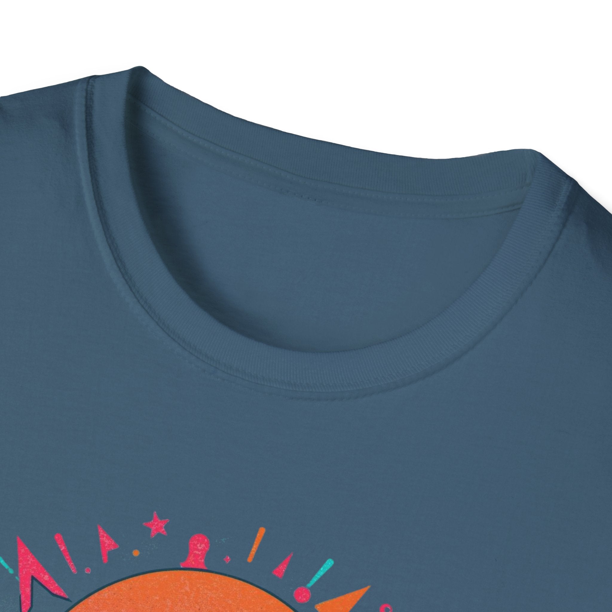 Boston Retro Sunset T-Shirt — Colorful City Graphic Tee