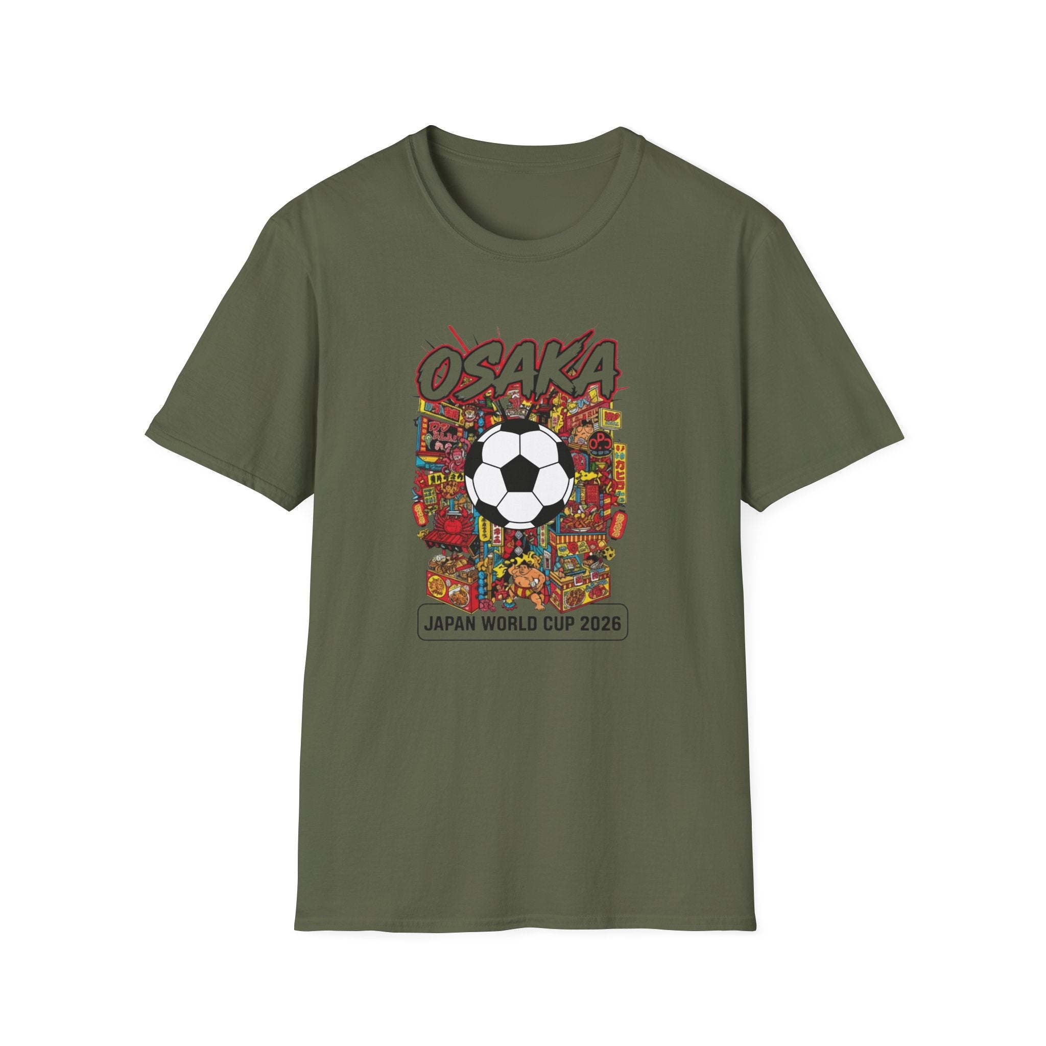 Osaka Soccer T-Shirt – Japan World Cup 2026 Football Fan Tee