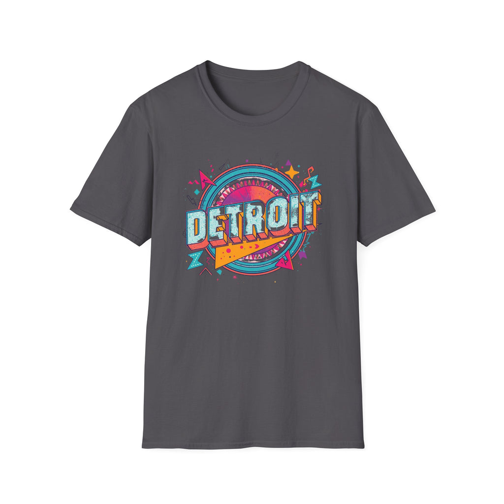 Detroit Retro Badge T-Shirt