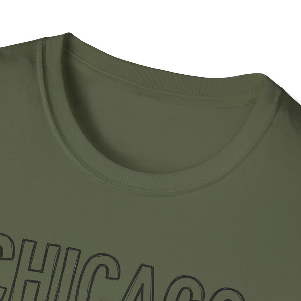 Chicago "City of Broad Shoulders" T-Shirt — Est. 1837 Vintage City Tee