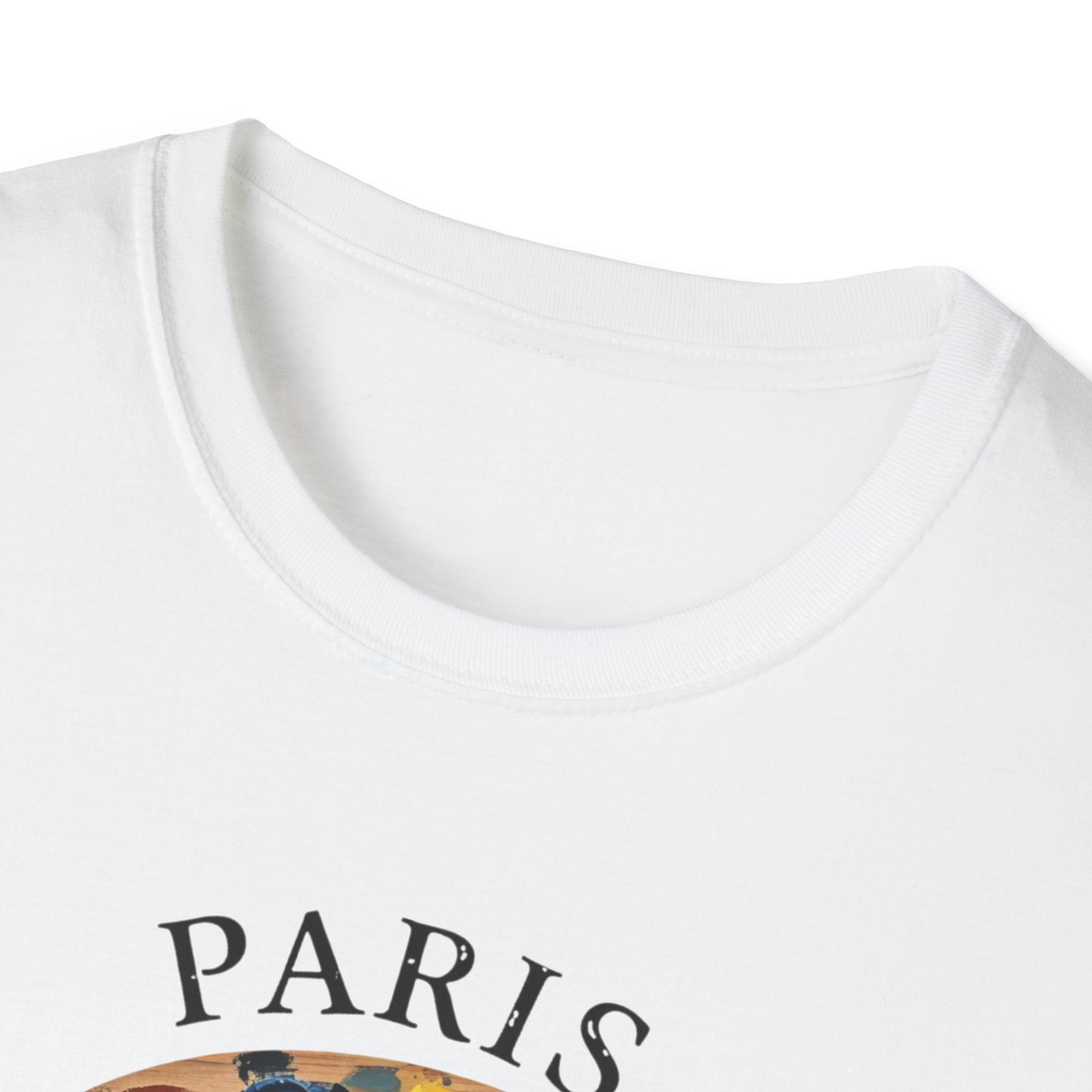Paris Artist Palette T-Shirt — "Every one of these is a new idea" Artistic Tee