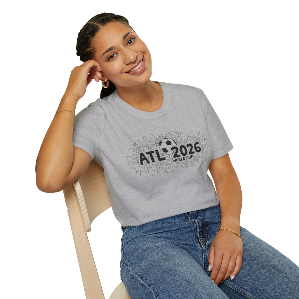 ATL 2026 World Cup T-Shirt — Atlanta Soccer Fan Tee