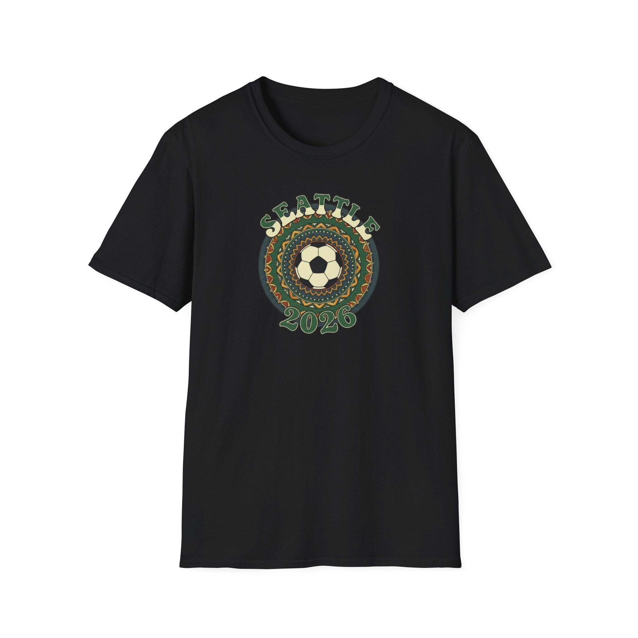 Seattle Soccer Mandala T-Shirt