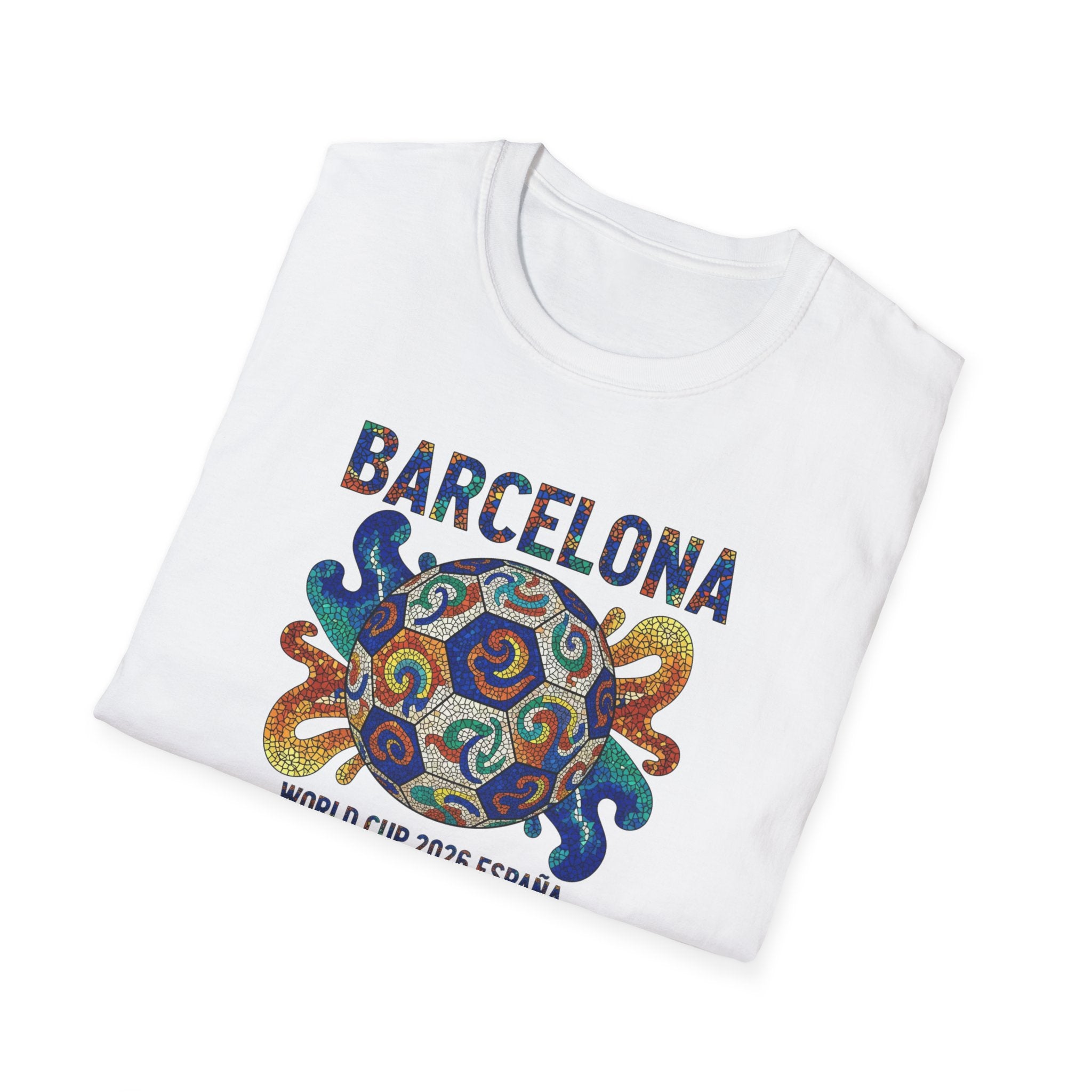 Barcelona Octopus T-Shirt — World Cup España 2026 Soccer Fan Tee