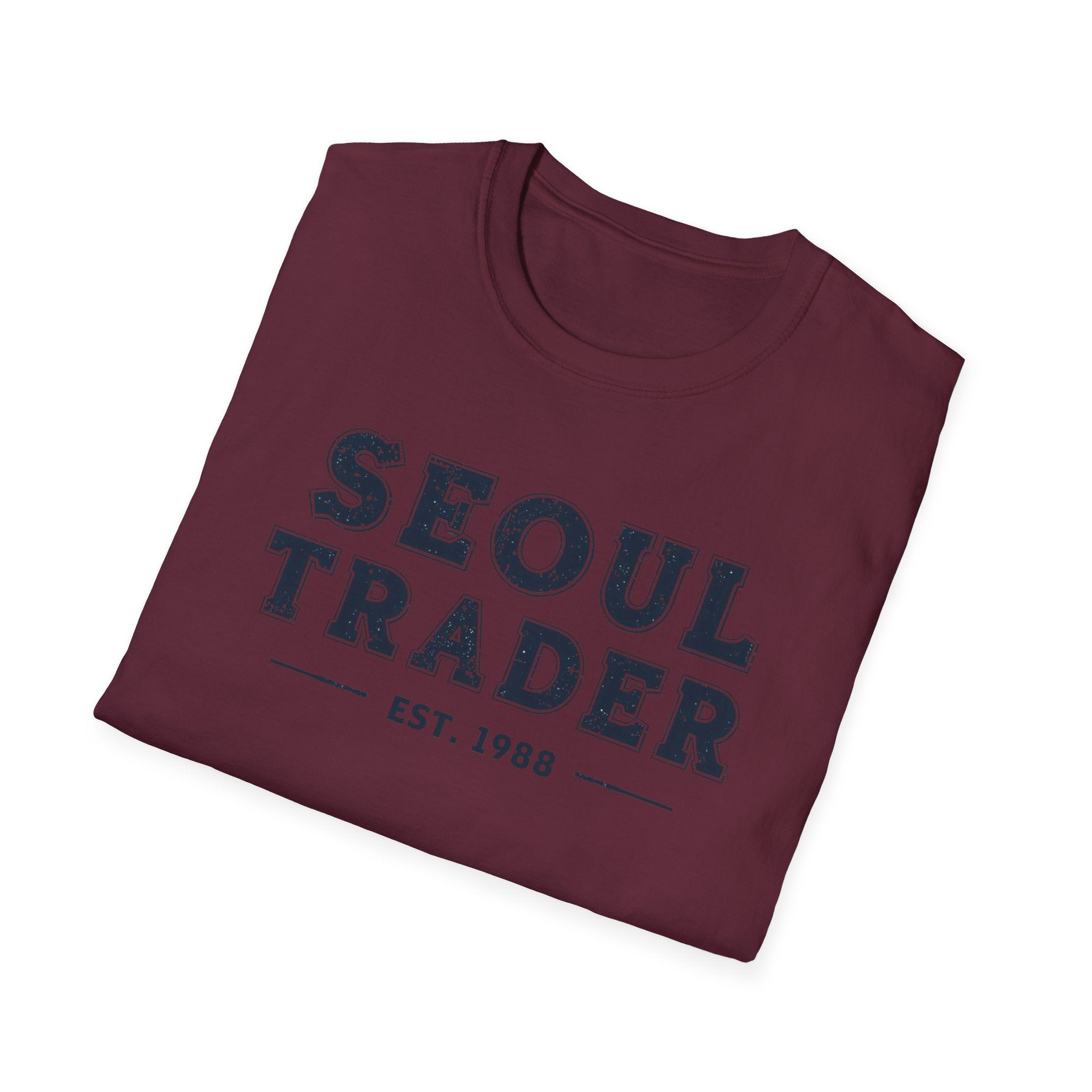Seoul Trader T-Shirt – Vintage Collegiate 'EST. 1988' Seoul Graphic Tee