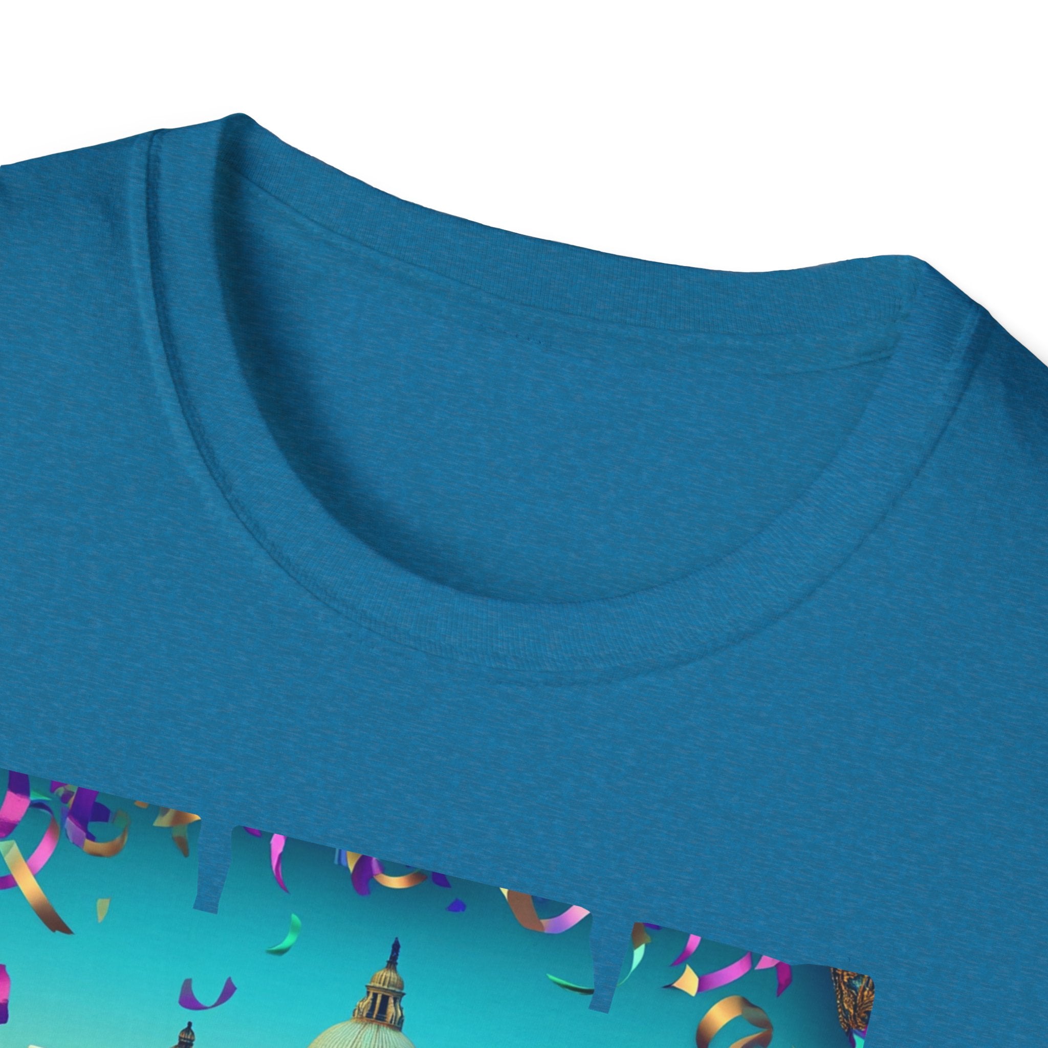 Venice Retro Travel Poster T-Shirt | Italian Canal Gondola Design
