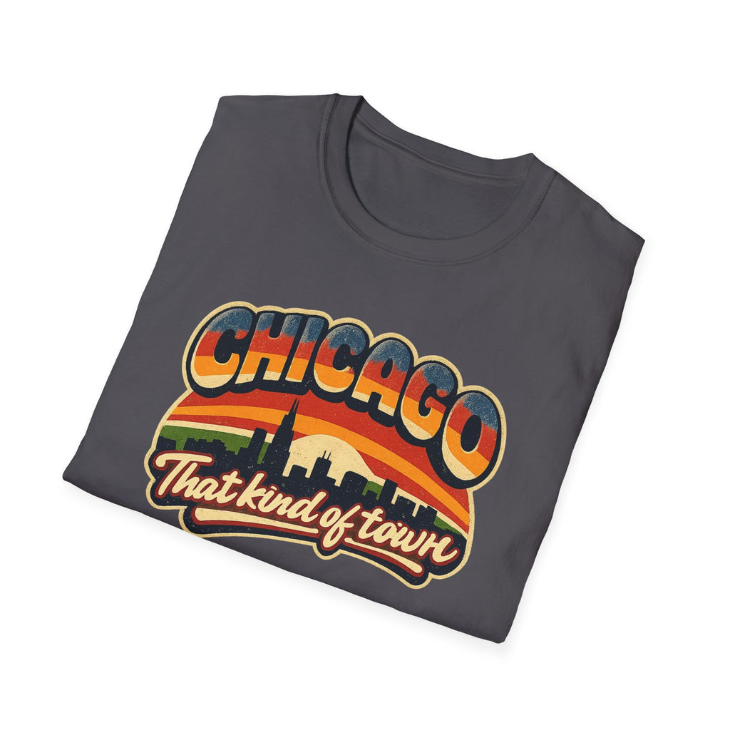 Chicago Retro Skyline T-Shirt — "That Kind of Town" Vintage City Tee
