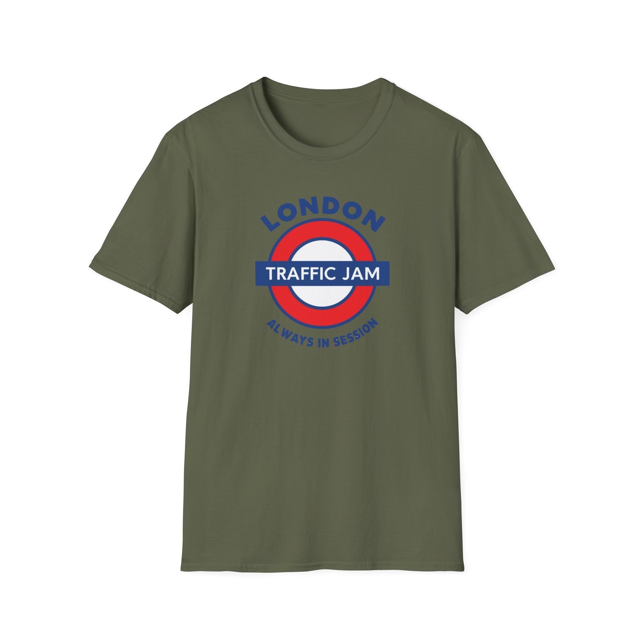 T-Shirt — London 'Traffic Jam' Retro Tube Logo Tee