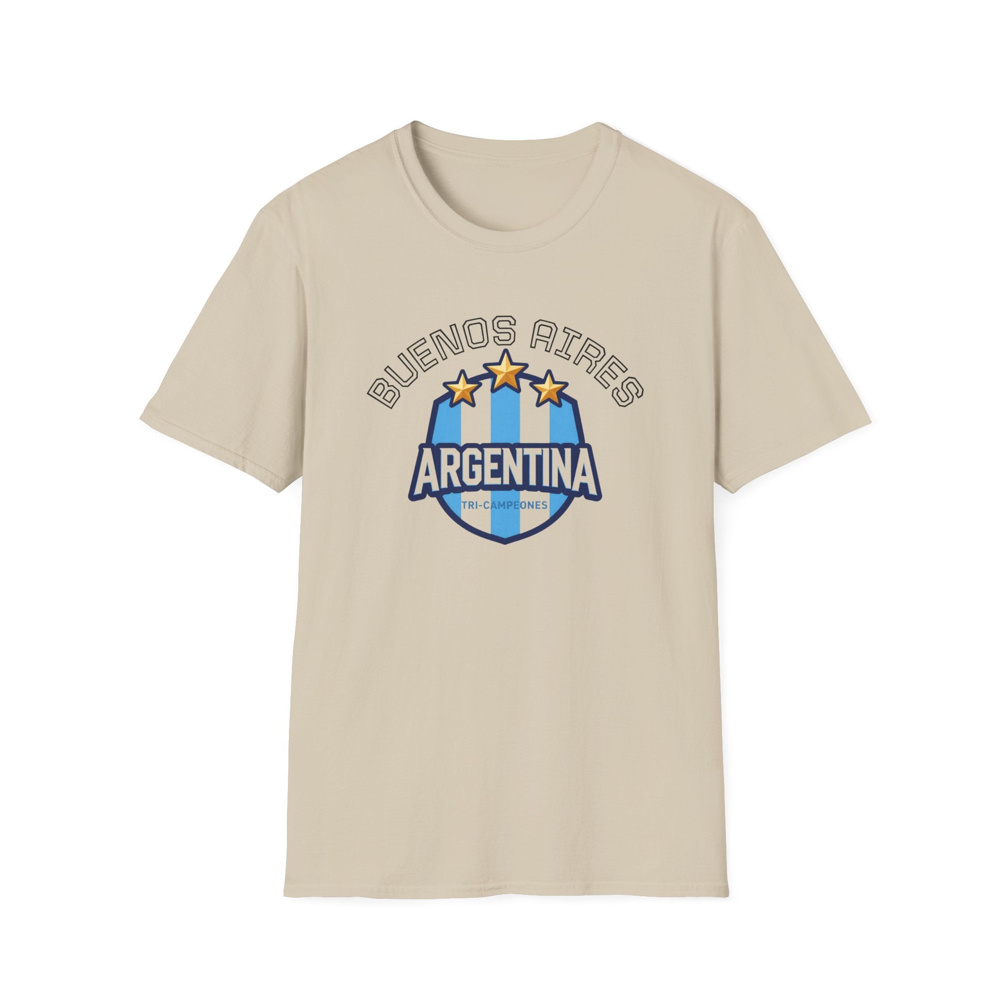 Argentina Buenos Aires Soccer Crest T-Shirt