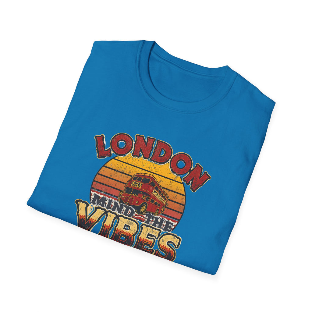 London Vibes T-Shirt — Retro "Mind the Vibes" Graphic Tee