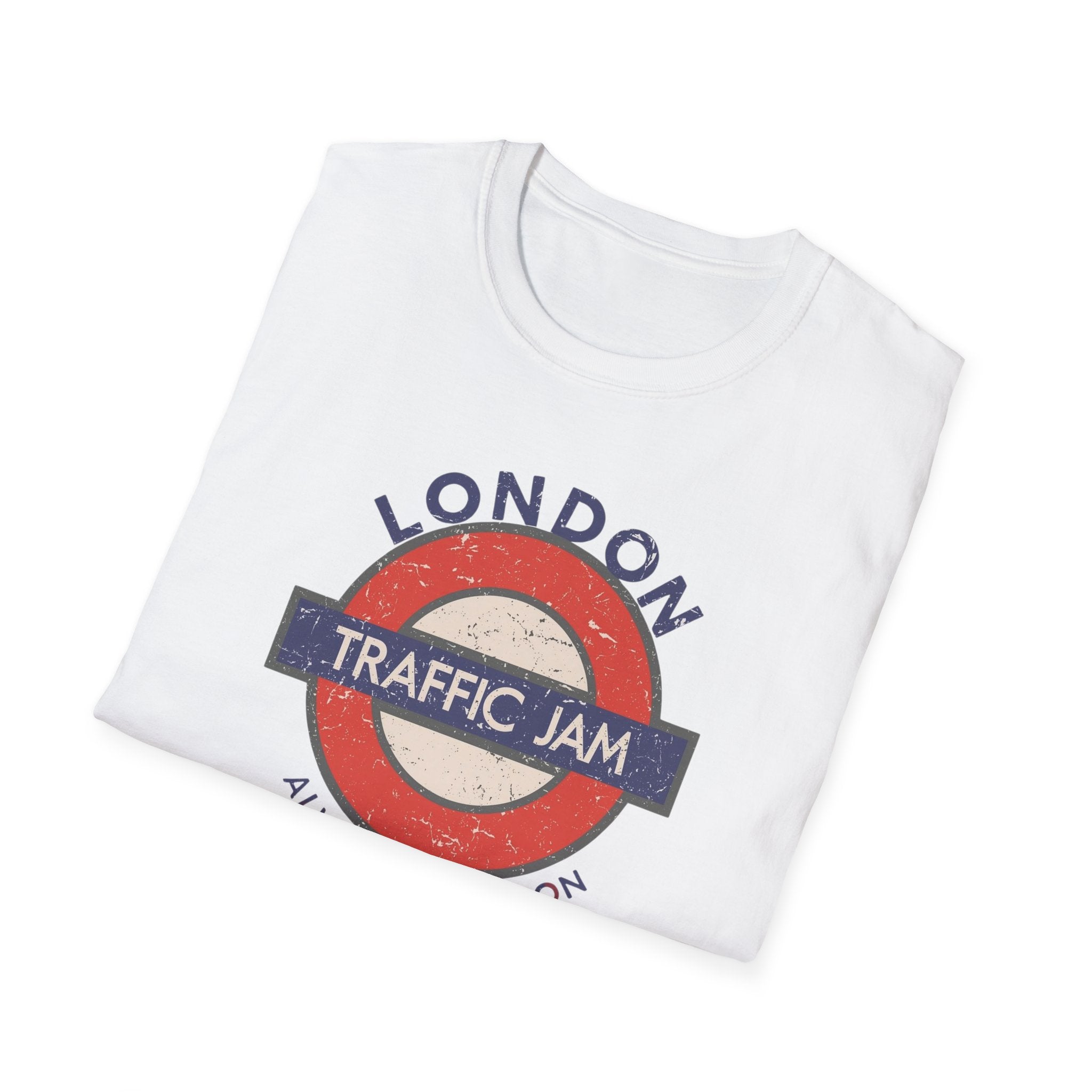 London Traffic Jam T-Shirt — Vintage Tube Roundel Graphic Tee