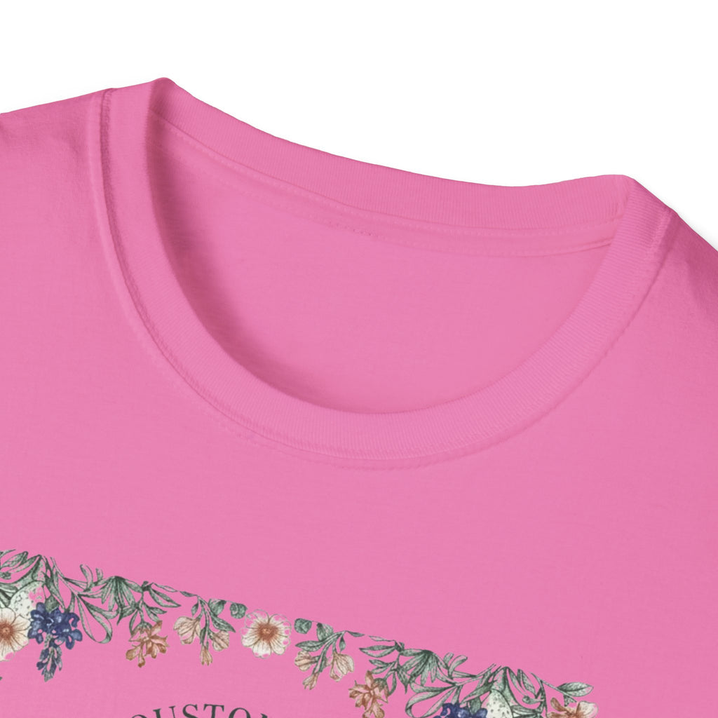 Floral Soccer Mom T-Shirt — 'Best Mom Ever' Athletic Floral Tee