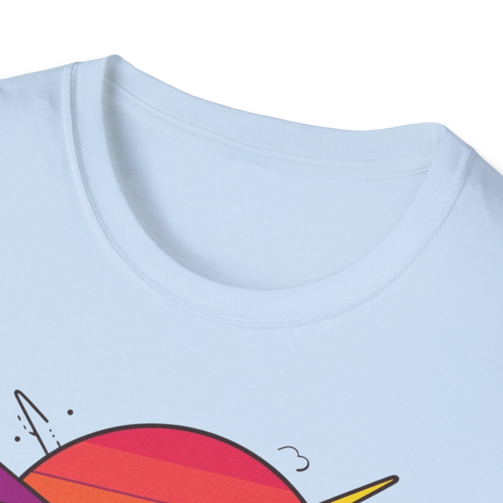 Seattle Retro Sunset T-Shirt — Vintage 80s City Graphic Tee