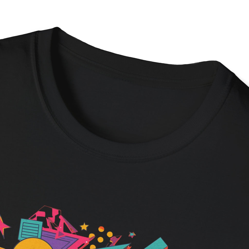 Dublin Retro Graphic T-Shirt — Bright 80s Style City Souvenir