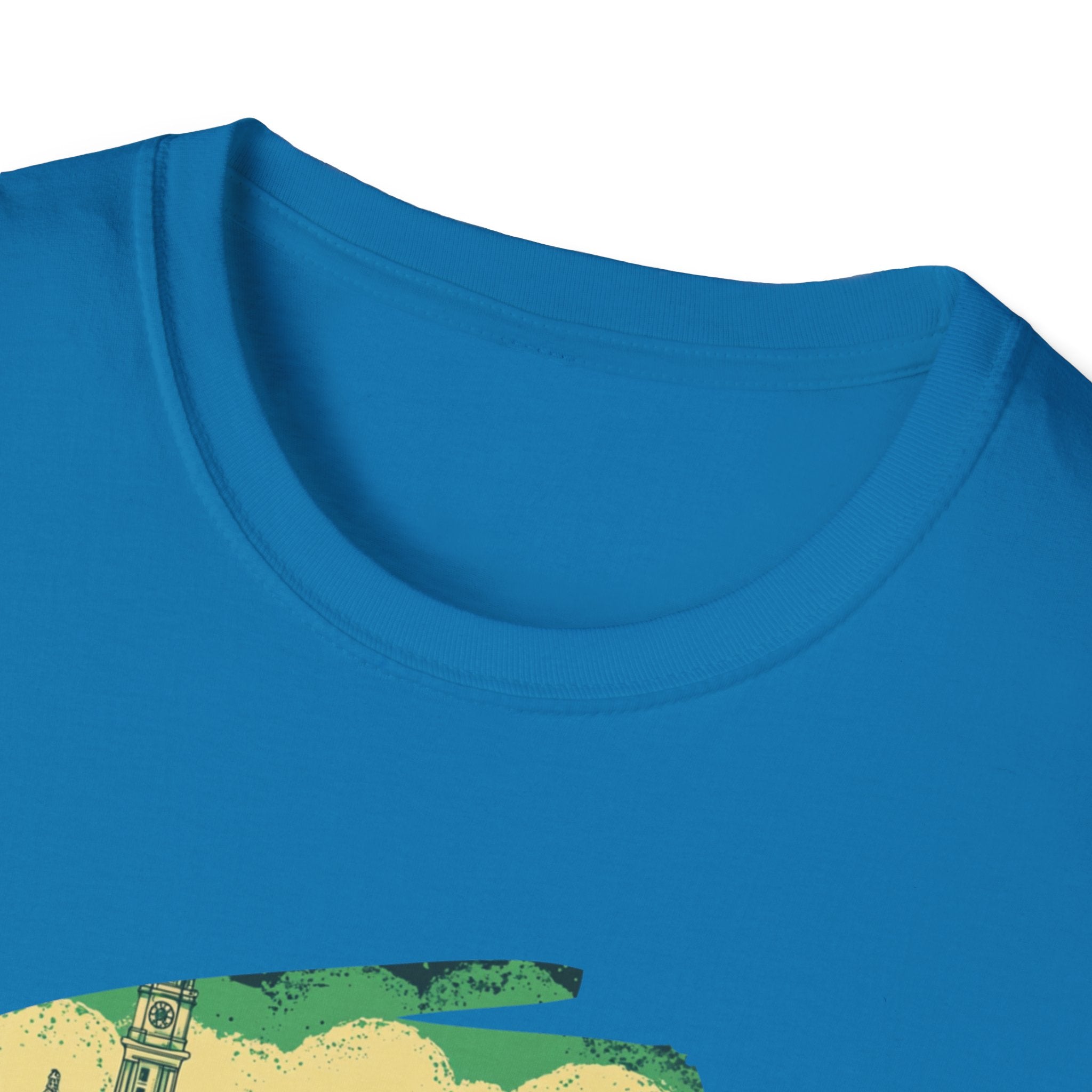 Dublin skyline brushstroke T-Shirt | Ireland travel city tee