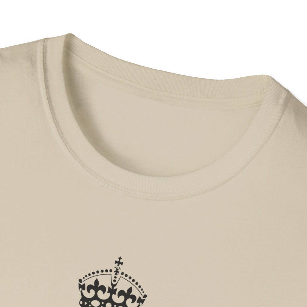 Keep Calm and Carry On T-Shirt | Classic Crown Typography