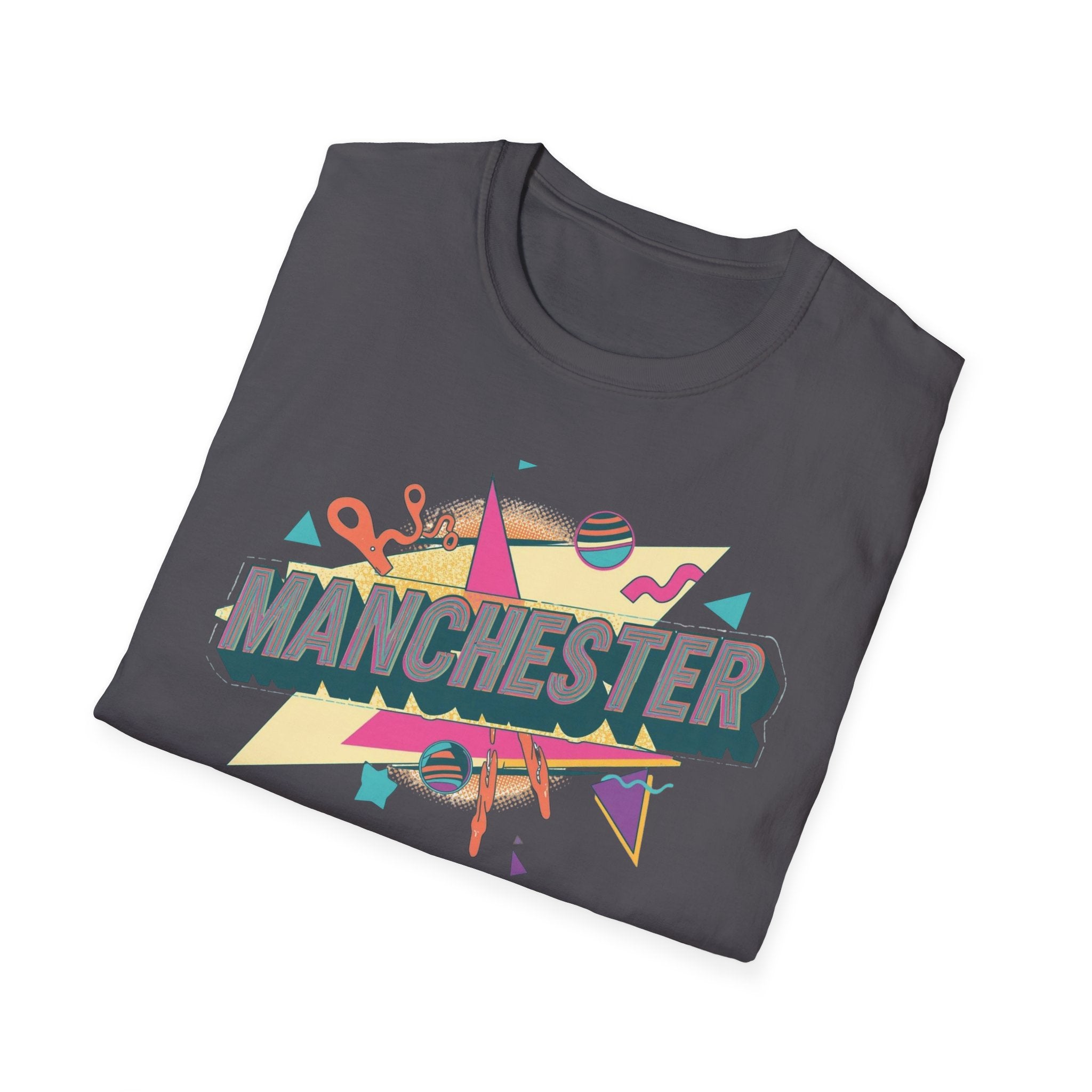 Manchester Retro Graphic T-Shirt