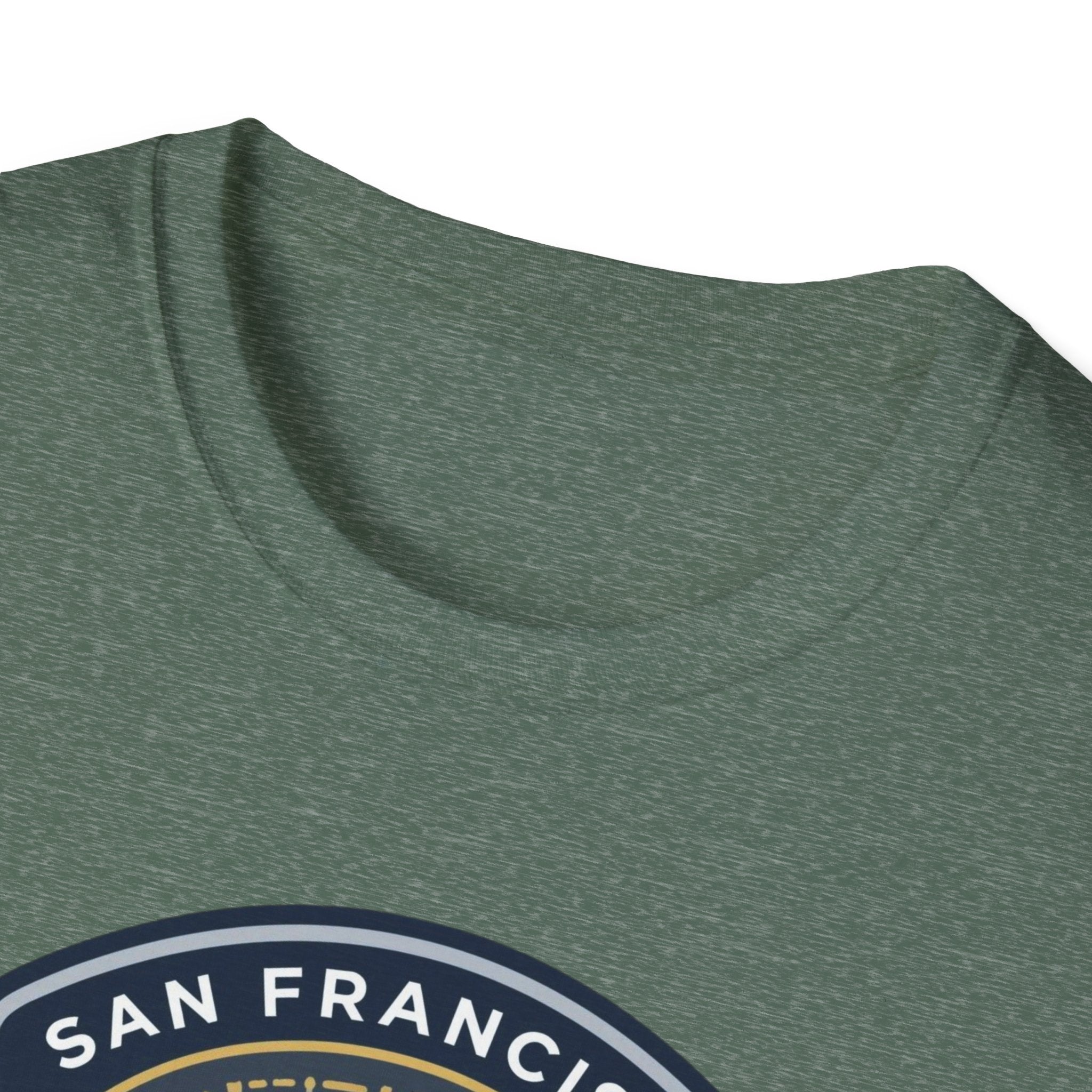 Byte Me San Francisco T-Shirt — Retro Tech Badge Tee (01010)