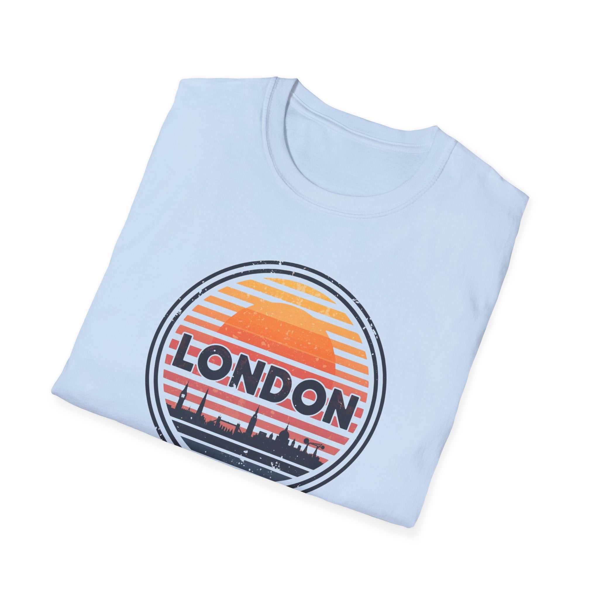 London Sunset Graphic T-Shirt — Retro Skyline Tee