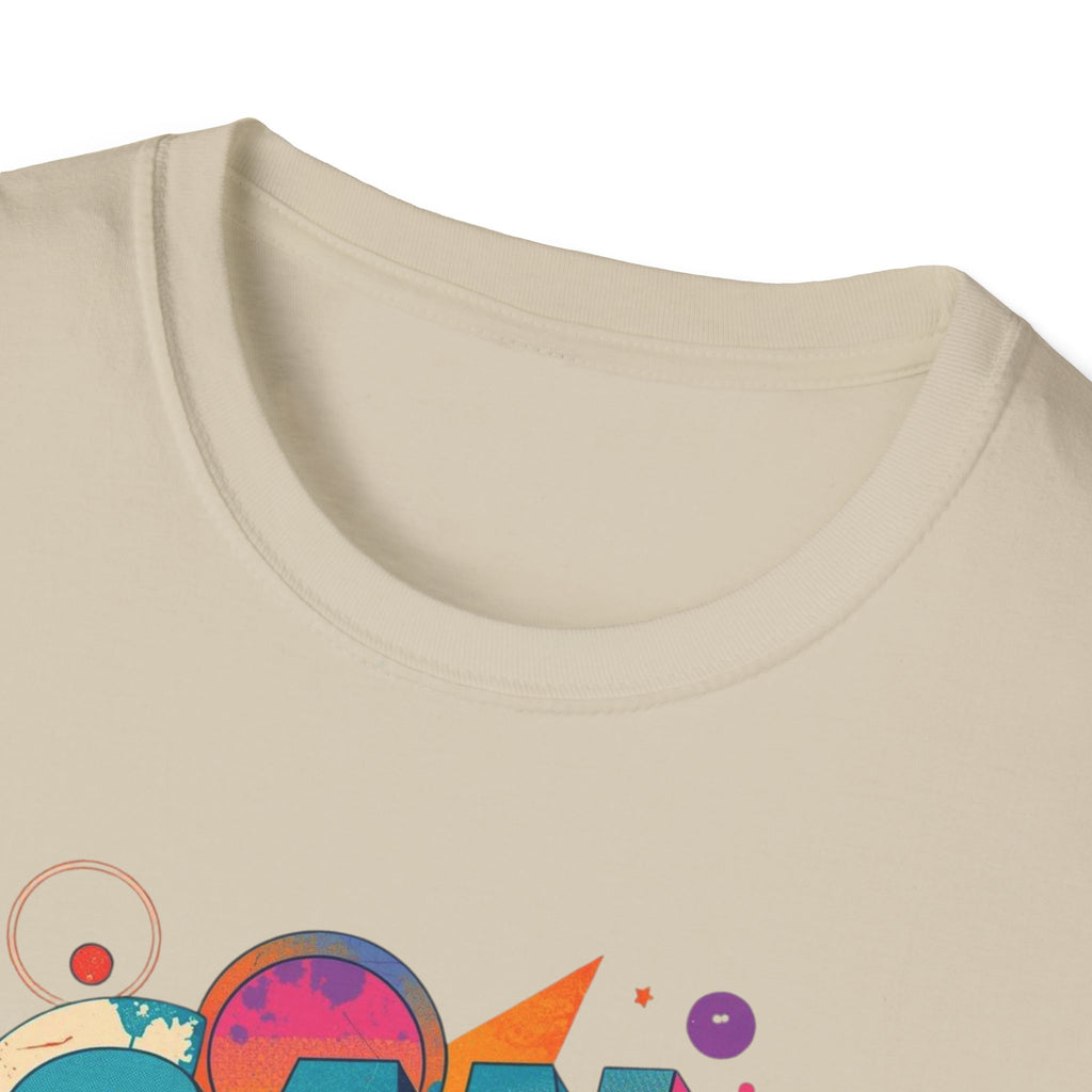 San Diego Retro Graphic T‑Shirt — Colorful 80s Style City Tee